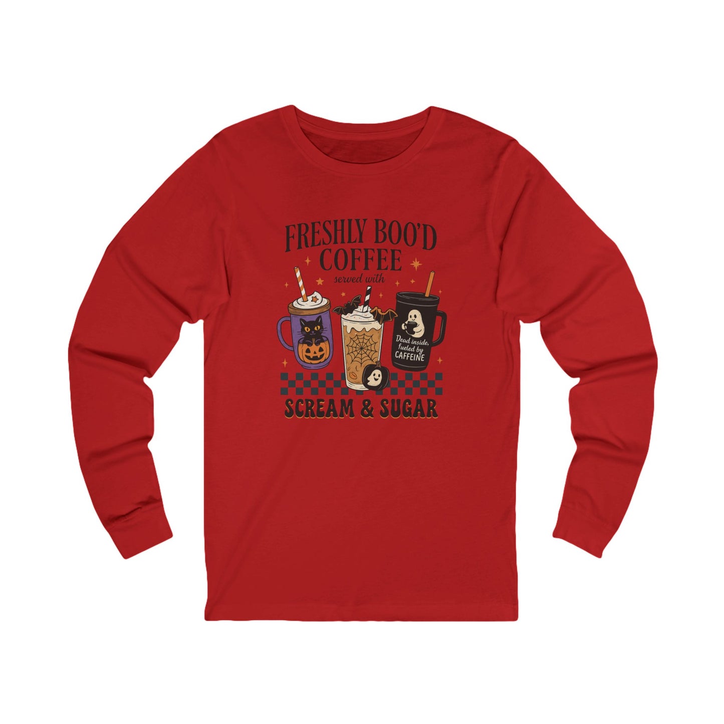 Freshly Boo'd Coffee Long Sleeve Tee