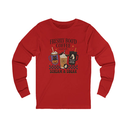 Freshly Boo'd Coffee Long Sleeve Tee