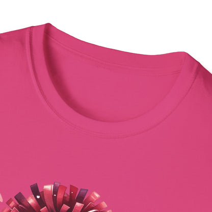 Cheer Mom Cheetah Print Gildan Softstyle Tshirt