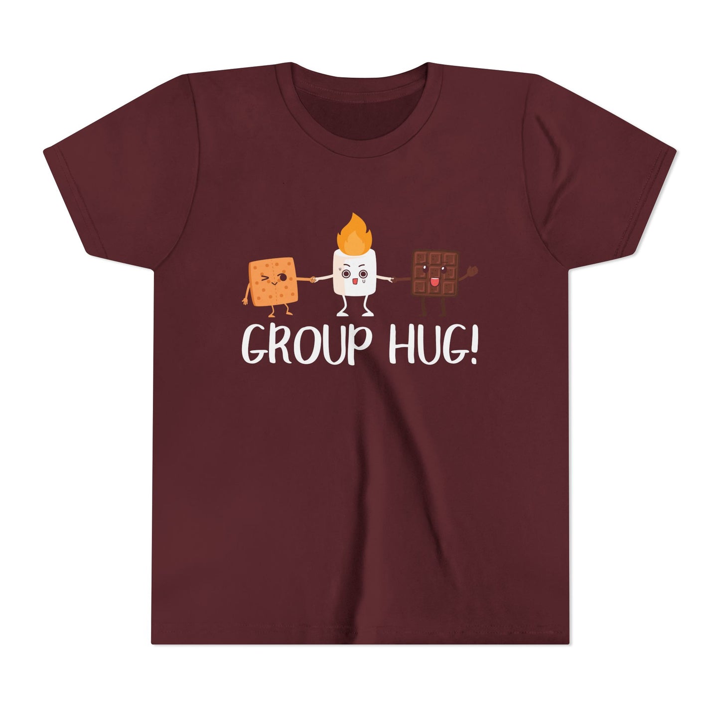 Youth Short Sleeve Tee, Smores Group Hug Tee