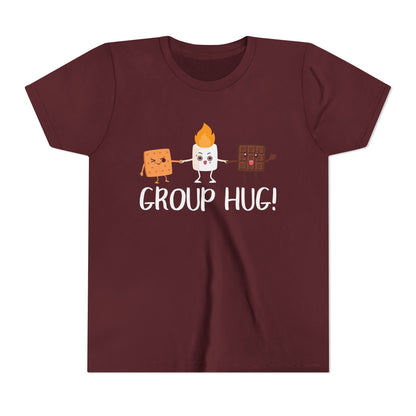Youth Short Sleeve Tee, Smores Group Hug Tee