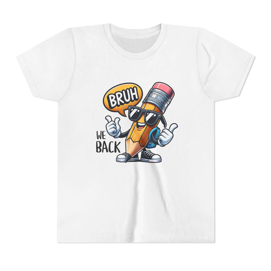 Cool Youth Tee with Fun Pencil Graphic - Perfect for Back to School