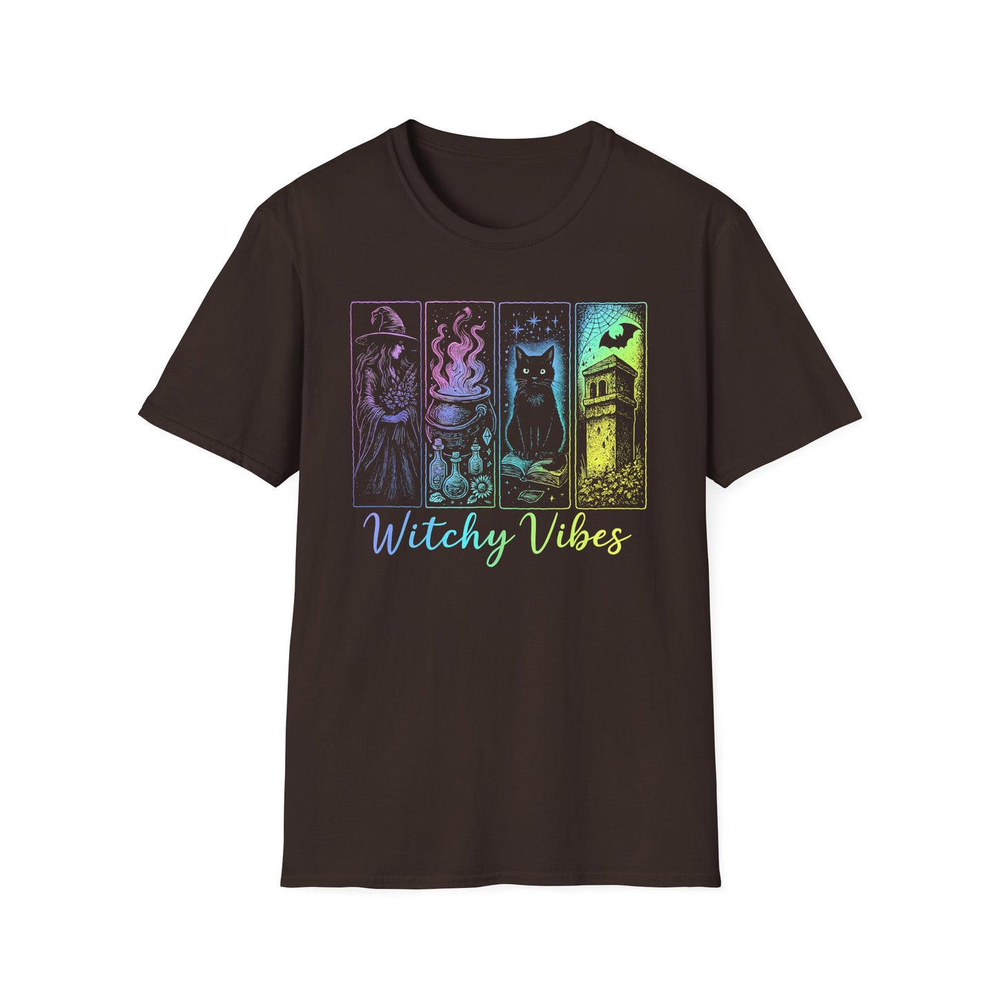 Witchy Vibes Unisex Gildan Softstyle T-Shirt