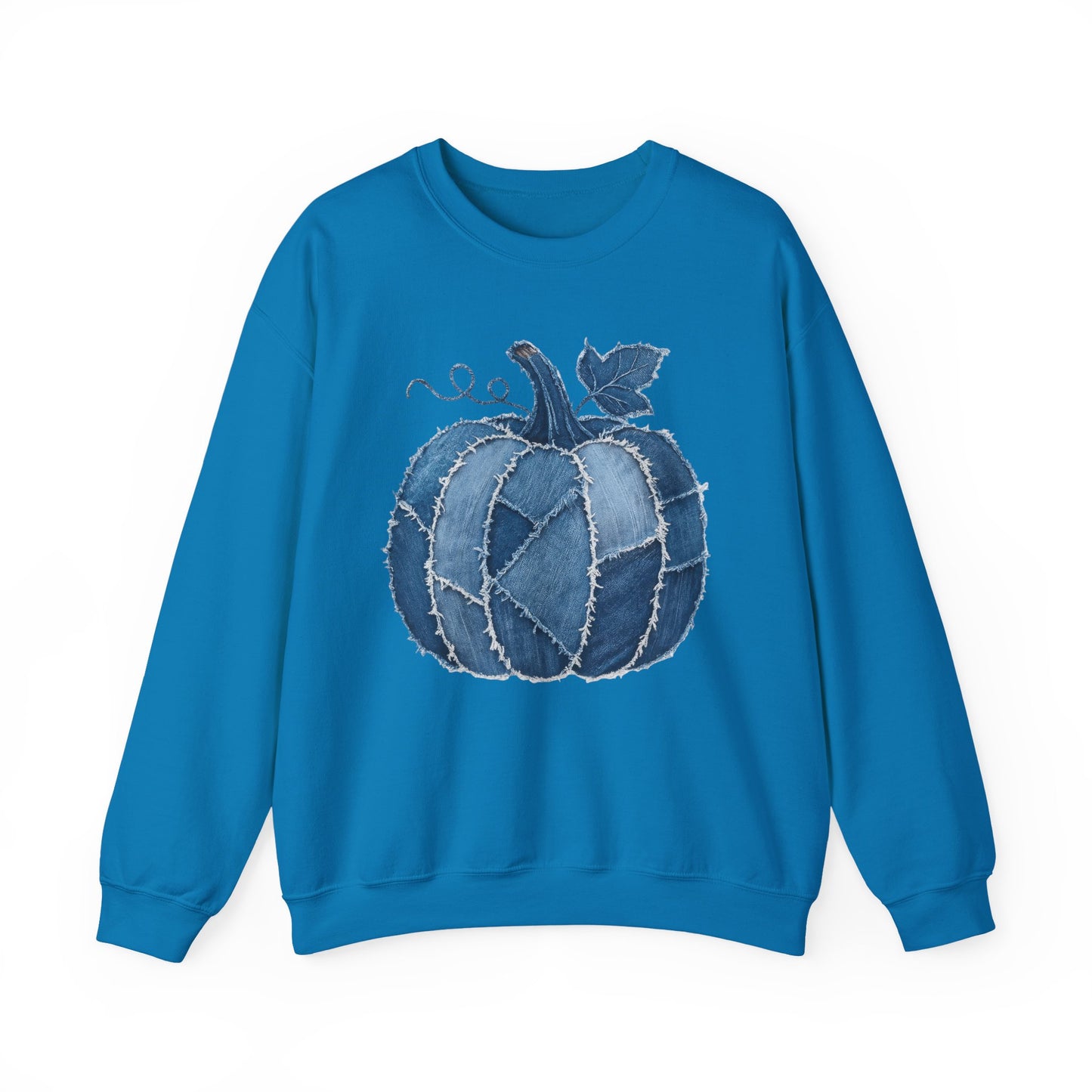 Denim Pumpkin Gildan Crewneck