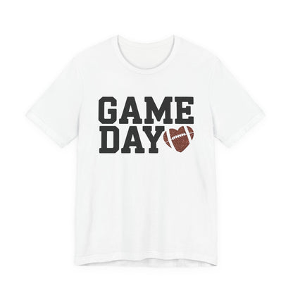 Game Day Football Heart Unisex Tee