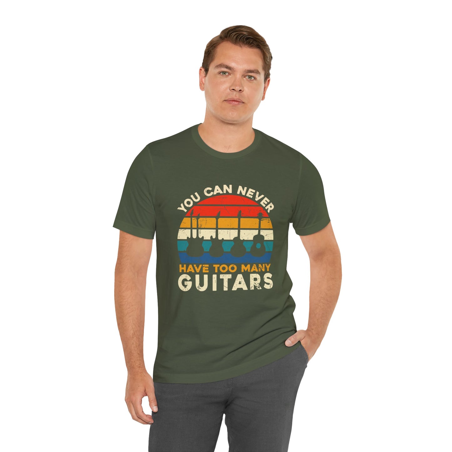 You Can Never Have Too Many Guitars T-Shirt, Music Lover Gift, Unisex Short Sleeve Tee, Guitar Enthusiast Apparel, Vintage Style [...]