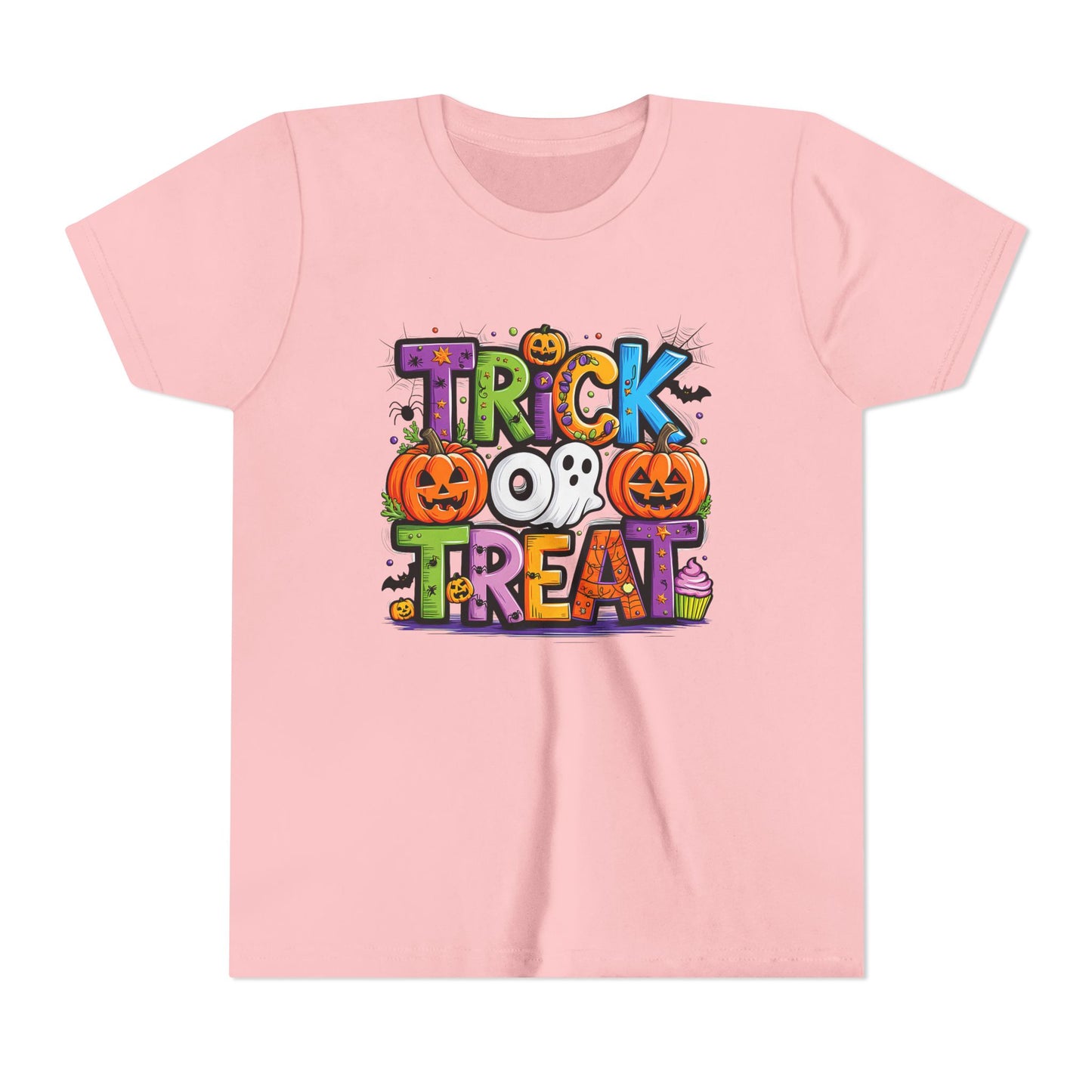 Halloween Youth Short Sleeve Tee, Trick or Treat