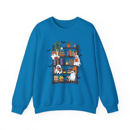 Ghost Library Gildan Crewneck Sweatshirt