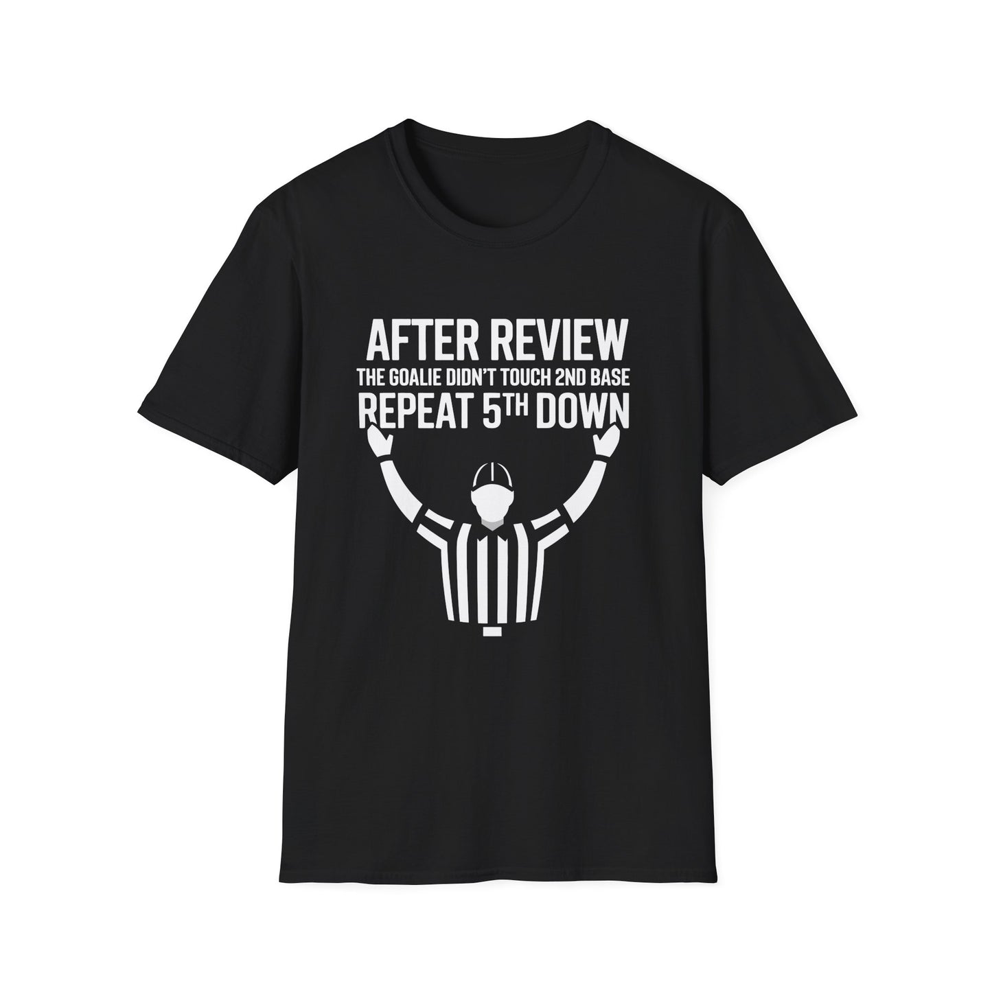 Sports Referee Clueless Funny Tshirt