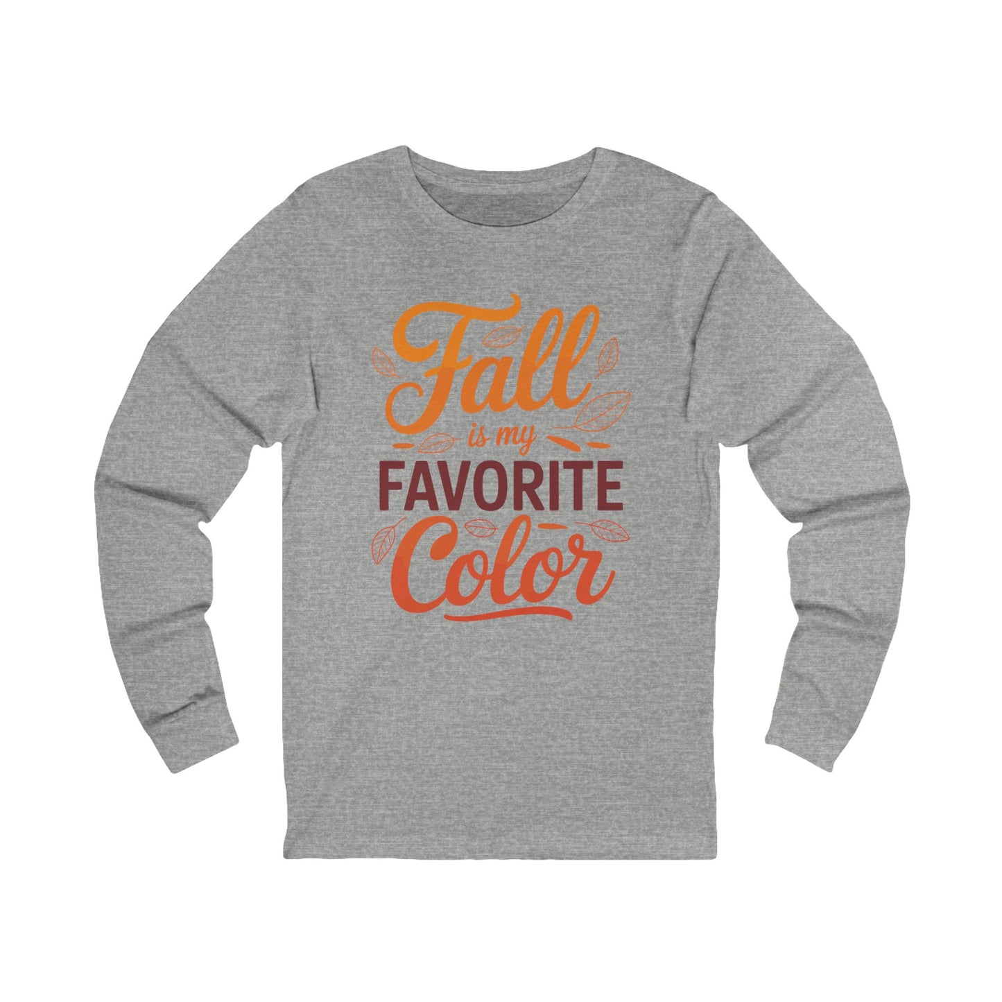 Fall Favorite Color Long Sleeve Tee