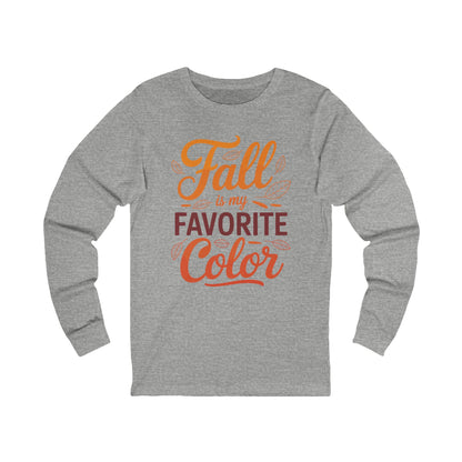Fall Favorite Color Long Sleeve Tee