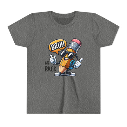 Cool Youth Tee with Fun Pencil Graphic - Perfect for Back to School