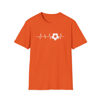 Soccer Heartbeat Gildan Softstyle Tee