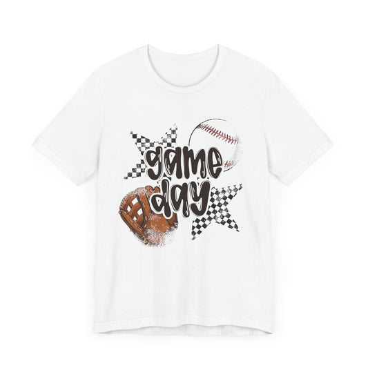 Game Day Unisex Jersey Tee - Perfect for Baseball Fans, Sports Events, Tailgating, Birthdays, or Game Nights