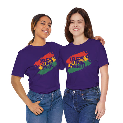Juneteenth Celebratory Tee - Unisex Jersey Short Sleeve Shirt