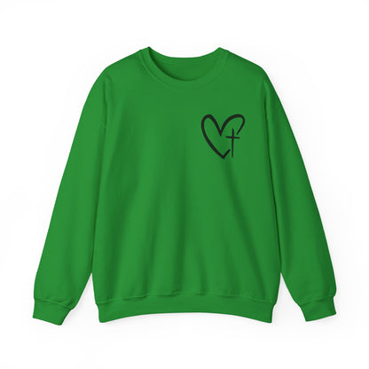 Jesus has my back Crewneck Sweatshirt