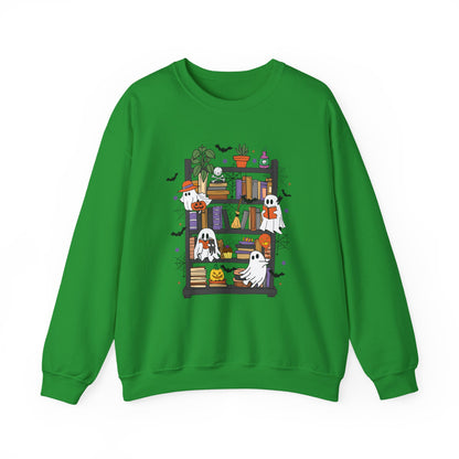 Ghost Library Gildan Crewneck Sweatshirt