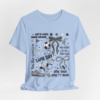 Soccer Game Day Collage Bella Canvas Tee