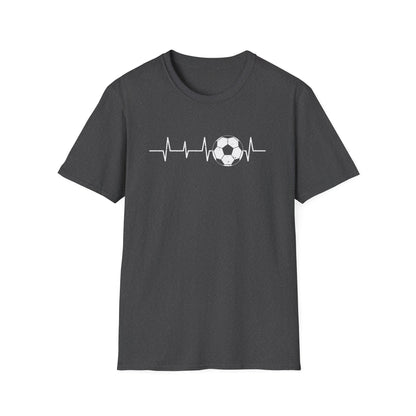 Soccer Heartbeat Gildan Softstyle Tee