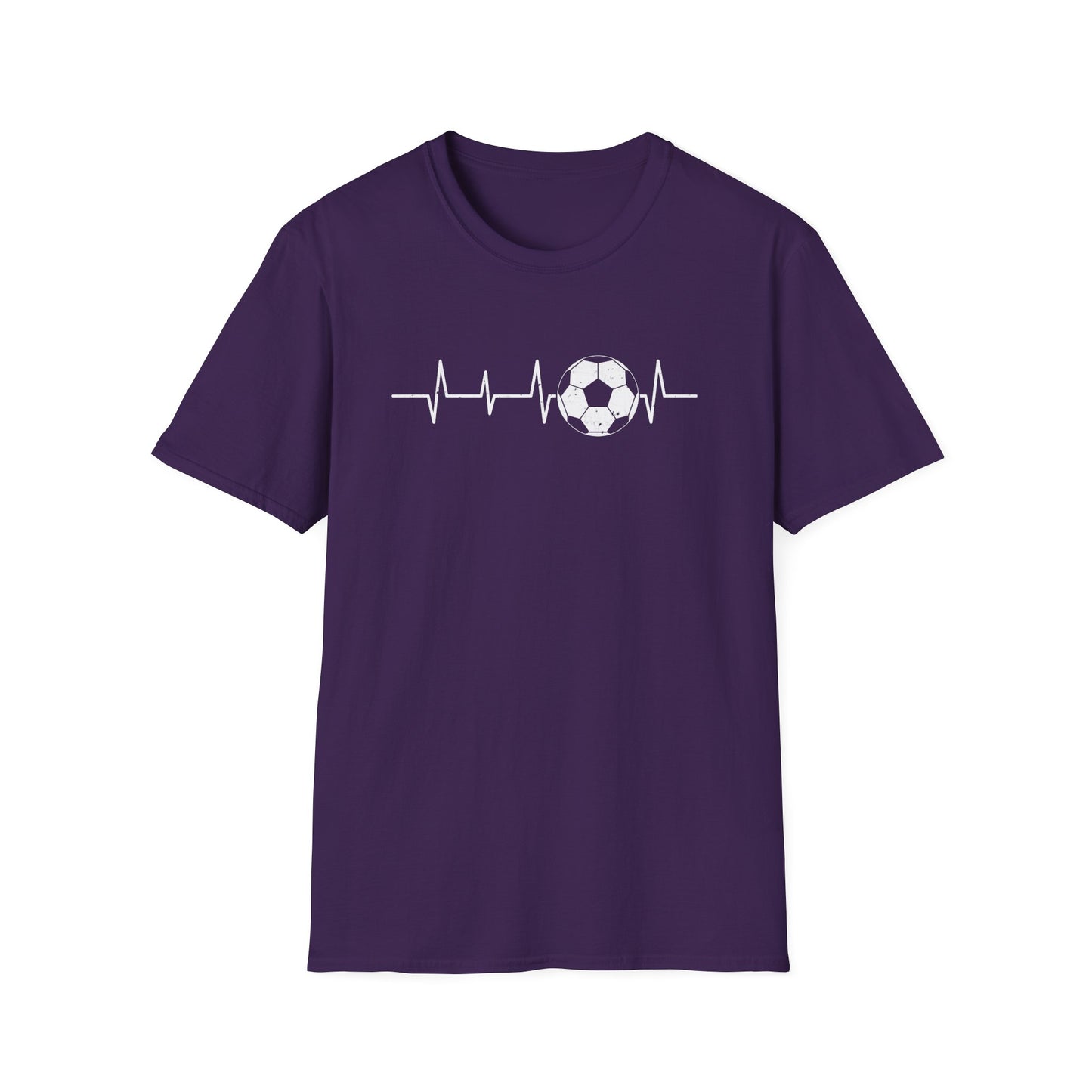 Soccer Heartbeat Gildan Softstyle Tee