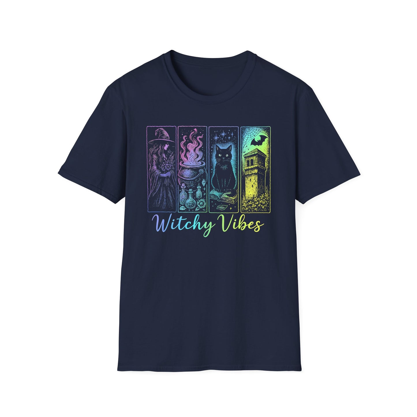 Witchy Vibes Unisex Gildan Softstyle T-Shirt