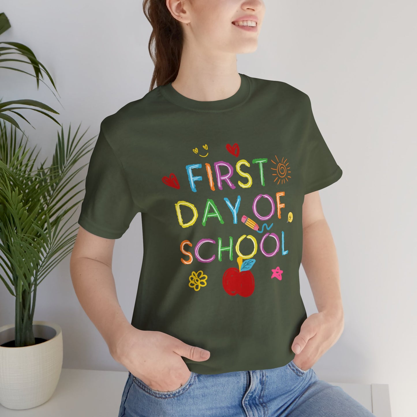 Back-to-School Fun Tee, Unisex Jersey Short Sleeve Tee