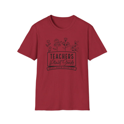 Teachers Plant Seeds Gildan Softstyle Tshirt