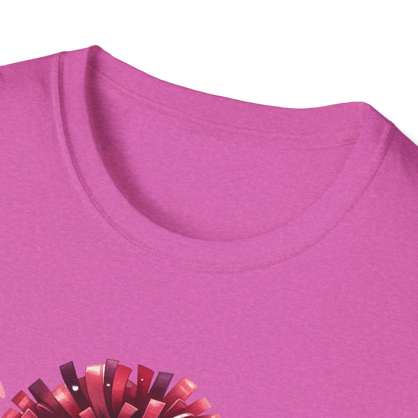 Cheer Mom Cheetah Print Gildan Softstyle Tshirt