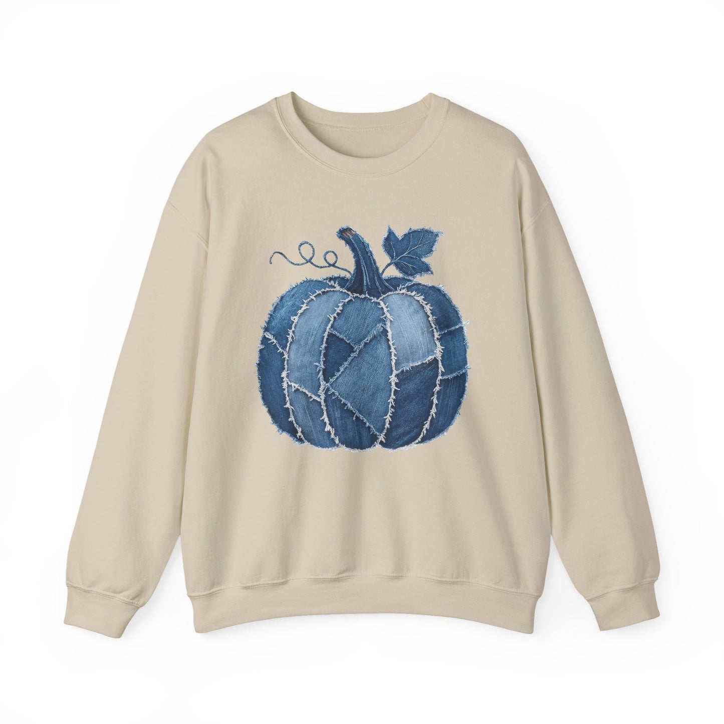 Denim Pumpkin Gildan Crewneck