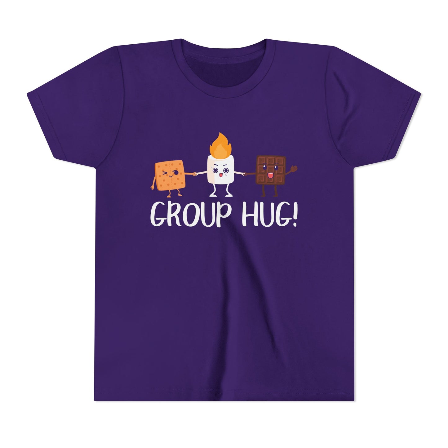 Youth Short Sleeve Tee, Smores Group Hug Tee