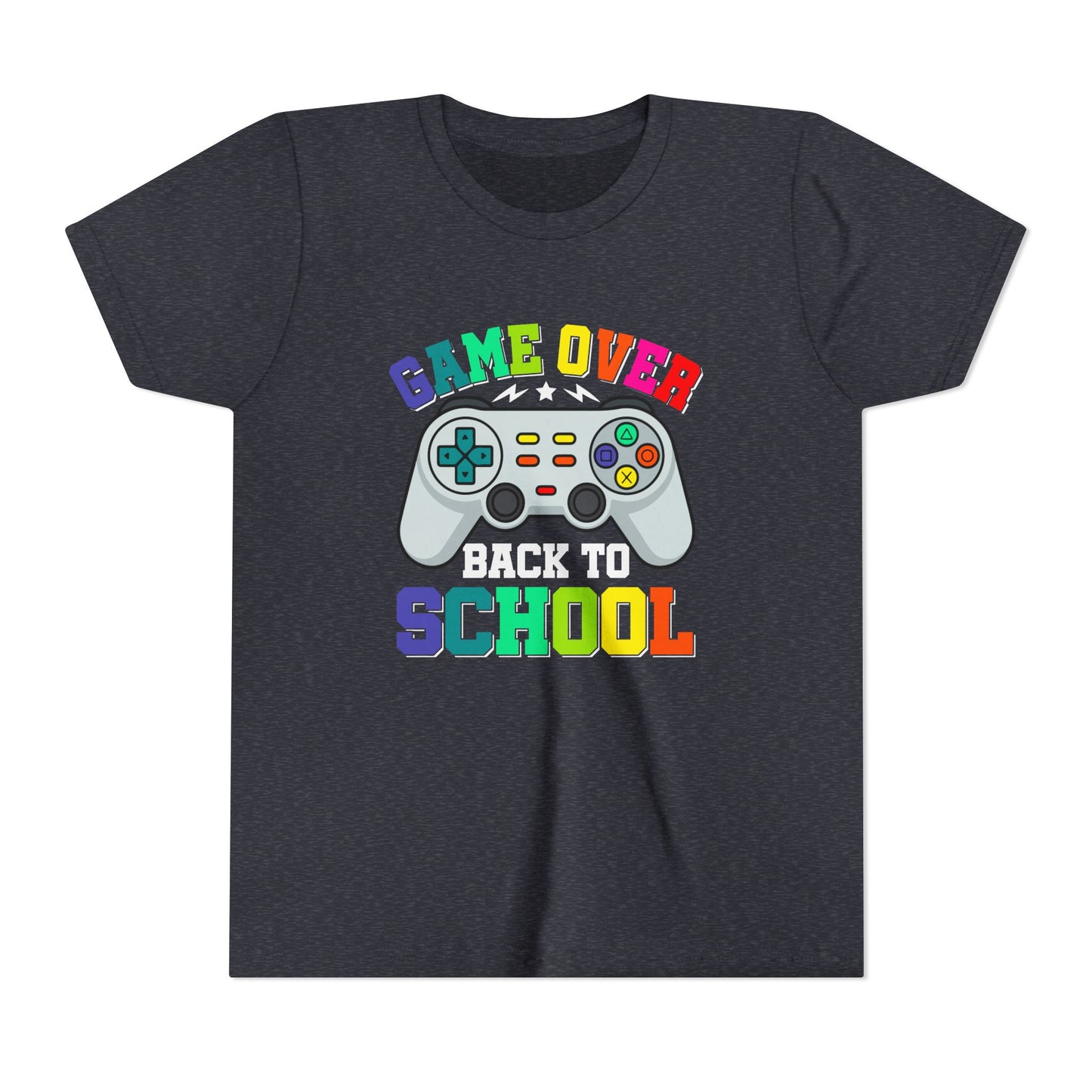 Game Over Back to School Tee for Kids