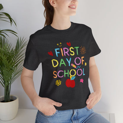 Back-to-School Fun Tee, Unisex Jersey Short Sleeve Tee