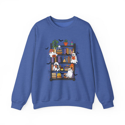 Ghost Library Gildan Crewneck Sweatshirt
