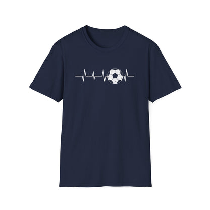 Soccer Heartbeat Gildan Softstyle Tee