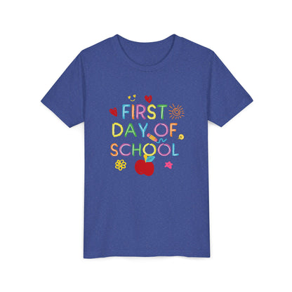 Back to School Youth Tee, First Day of School Shirt