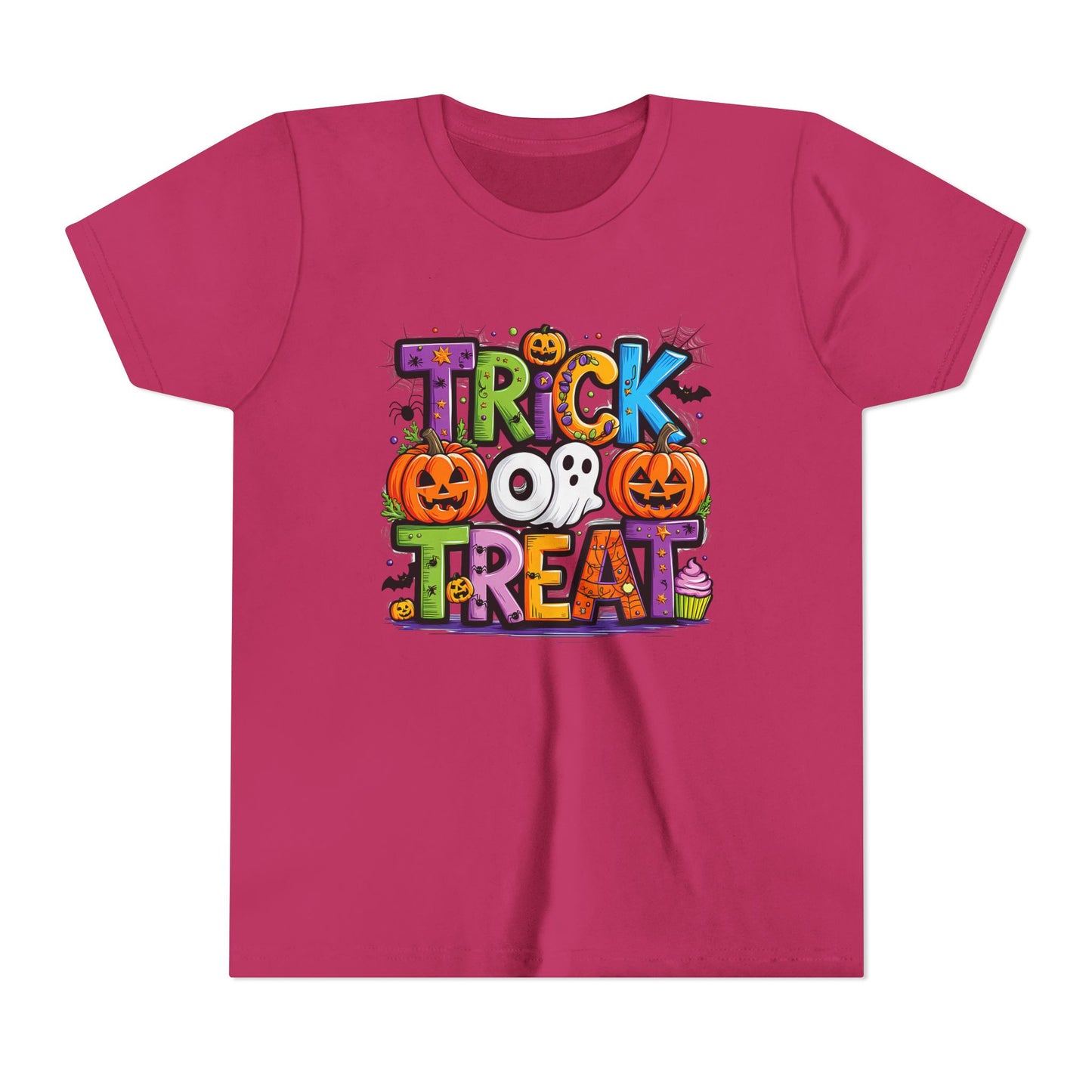 Halloween Youth Short Sleeve Tee, Trick or Treat