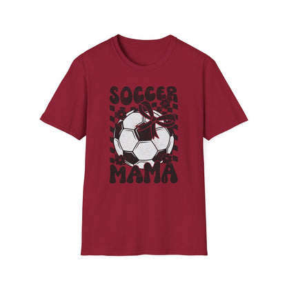 Soccer Mama Checkered Bella Canvas Tee
