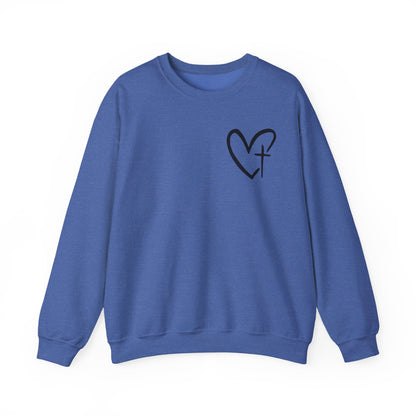 Jesus has my back Crewneck Sweatshirt