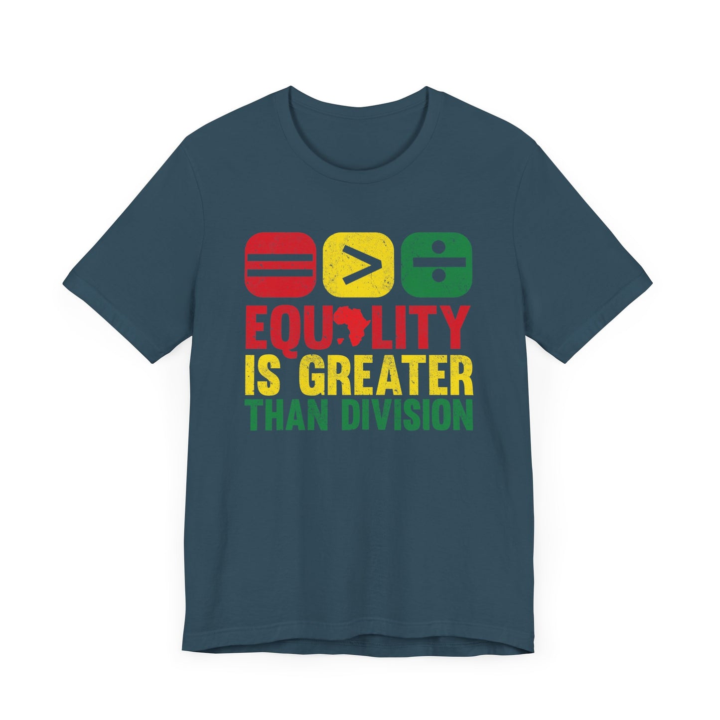 Equality is Greater Unisex Tee, Activism Shirt, Social Justice Apparel, Gift for Activists, Equality T-Shirt, Unisex Equality Top