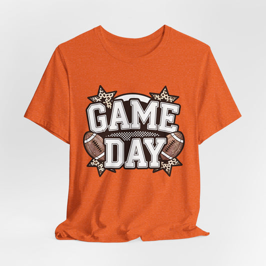 Game Day Football Unisex Short Sleeve Tee