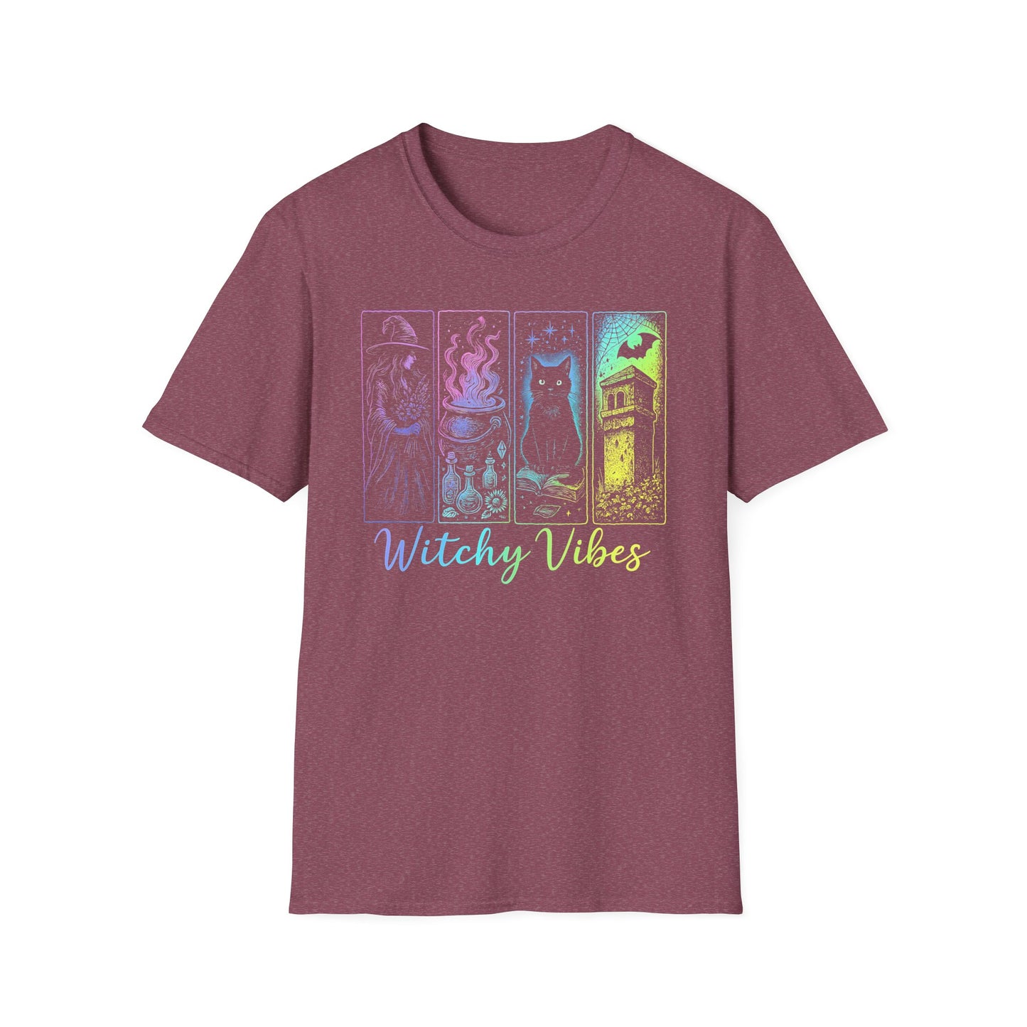 Witchy Vibes Unisex Gildan Softstyle T-Shirt