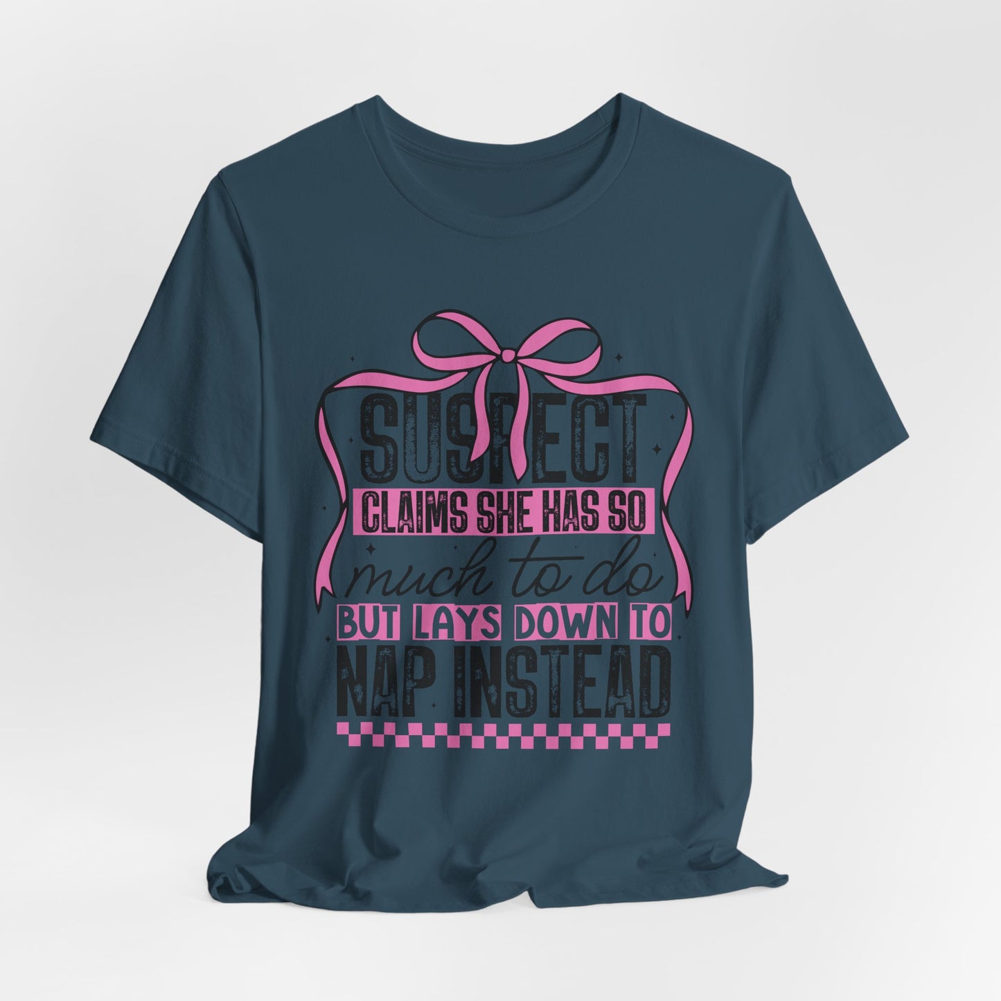 Funny Nap Instead Tee, Unisex Jersey Short Sleeve Shirt