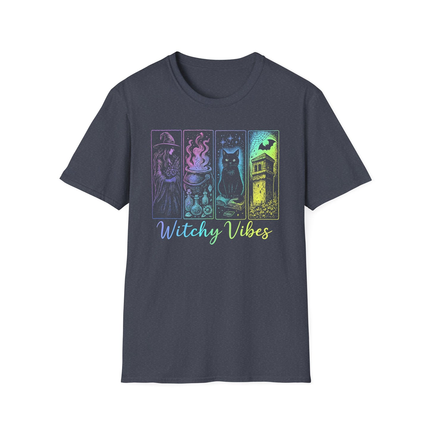 Witchy Vibes Unisex Gildan Softstyle T-Shirt
