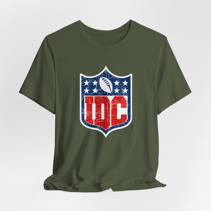 I Don't Care NFL IDC Bella Canvas T-Shirt