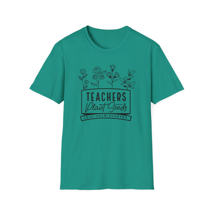 Teachers Plant Seeds Gildan Softstyle Tshirt