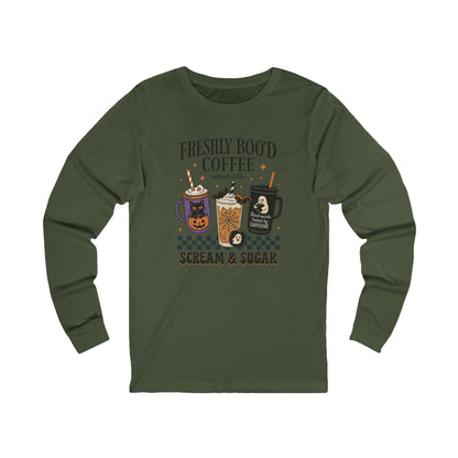 Freshly Boo'd Coffee Long Sleeve Tee