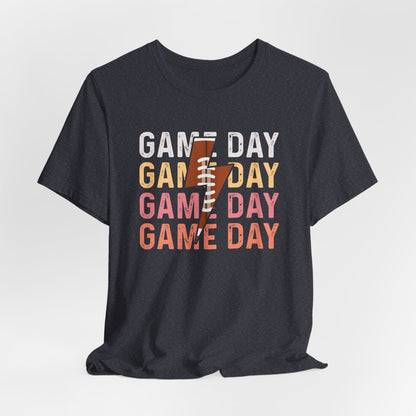 Game Day Lightning Unisex Short Sleeve Tee