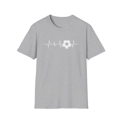 Soccer Heartbeat Gildan Softstyle Tee