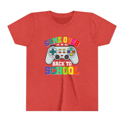 Game Over Back to School Tee for Kids