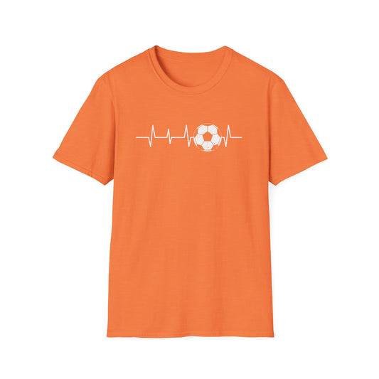 Soccer Heartbeat Gildan Softstyle Tee